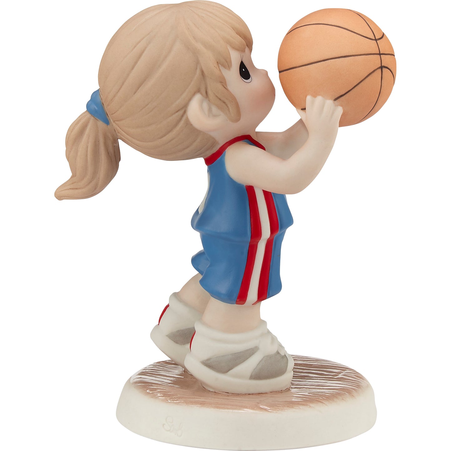 Take Your Best Shot Brunette Hair/Light Skin Figurine