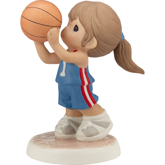 Take Your Best Shot Brunette Hair/Medium Skin Figurine