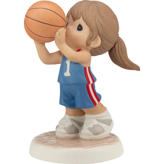 Take Your Best Shot Brunette Hair/Medium Skin Figurine