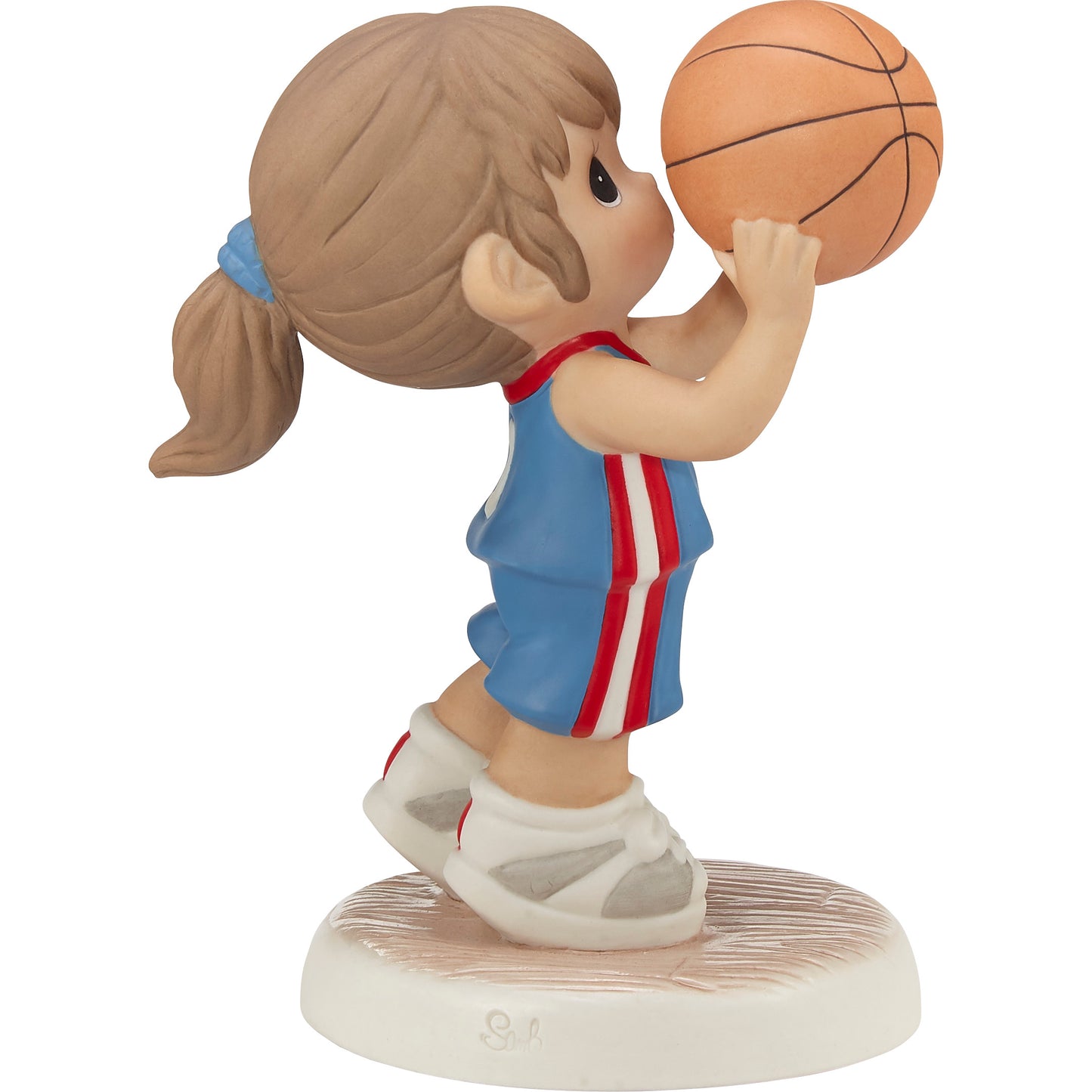 Take Your Best Shot Brunette Hair/Medium Skin Figurine