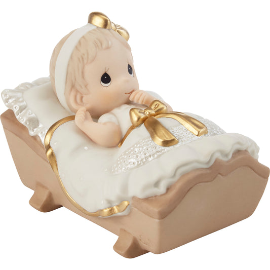 Cradled In His Love Girl Figurine