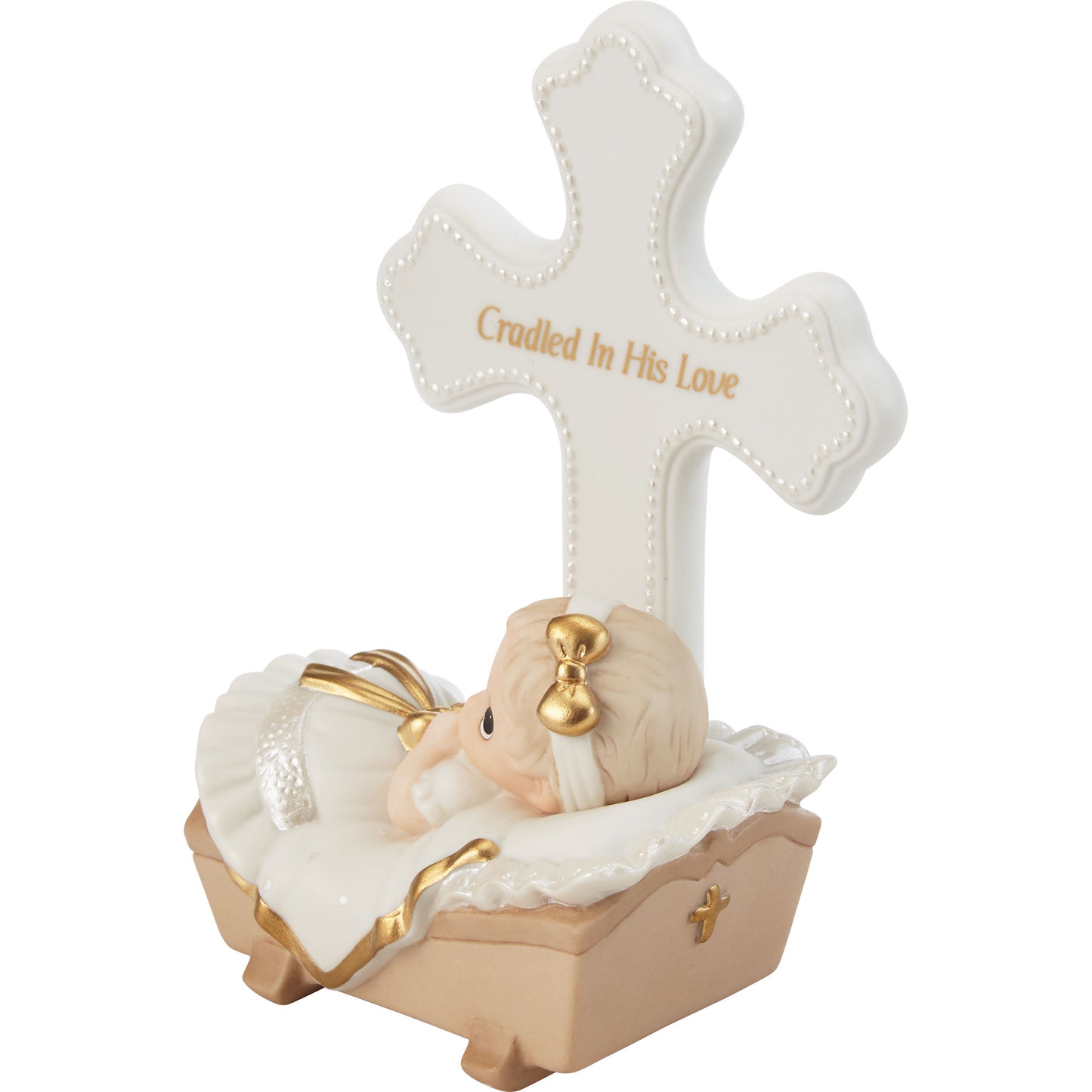 Cradled In His Love Girl Cross