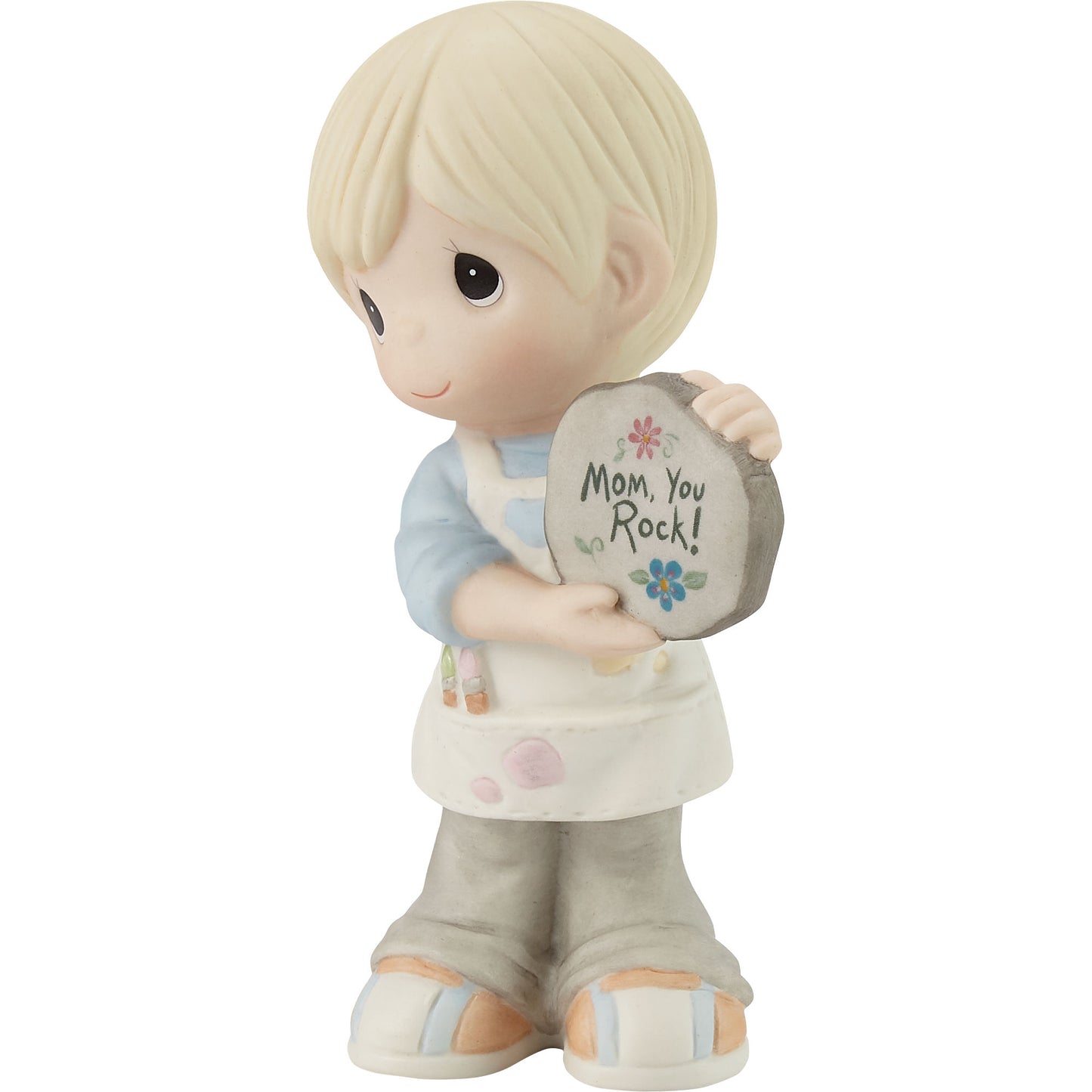 Mom, You Rock! Blond Boy Figurine