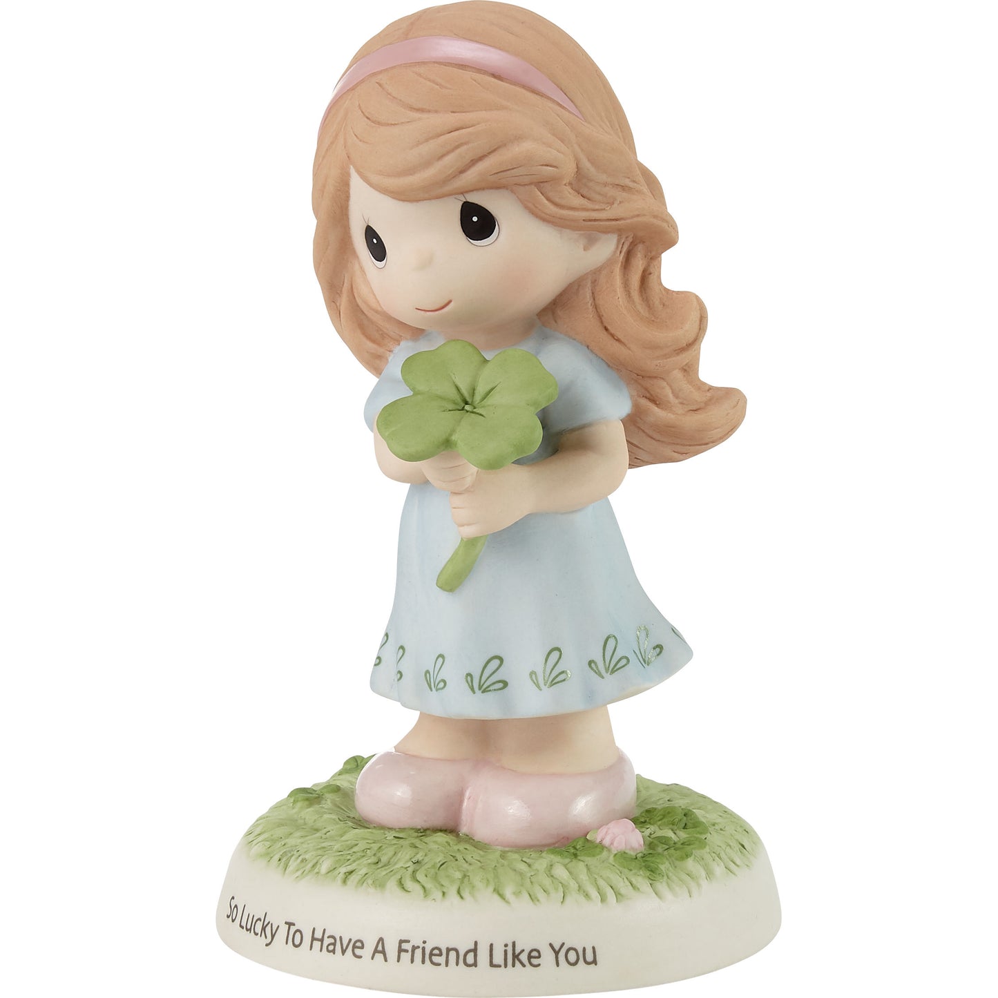 So Lucky To Have A Friend Like You Brunette Figurine