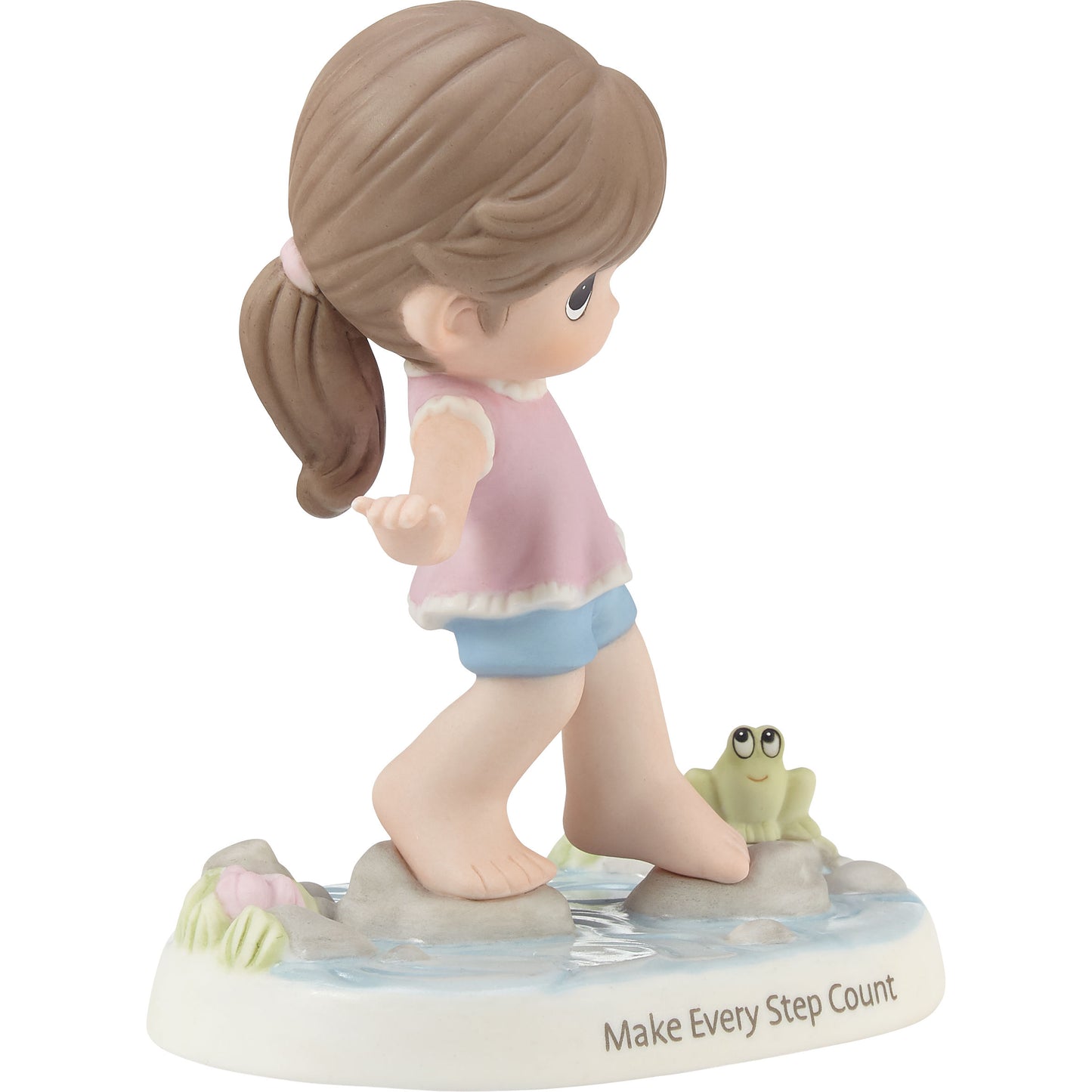 Make Every Step Count Brunette Figurine