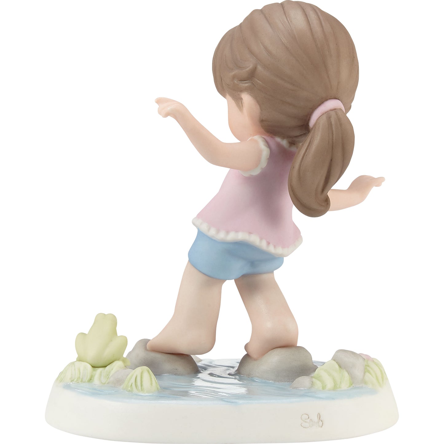 Make Every Step Count Brunette Figurine