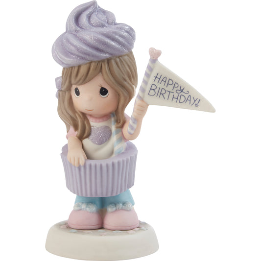 You're The Icing On My Cupcake Brunette Figurine