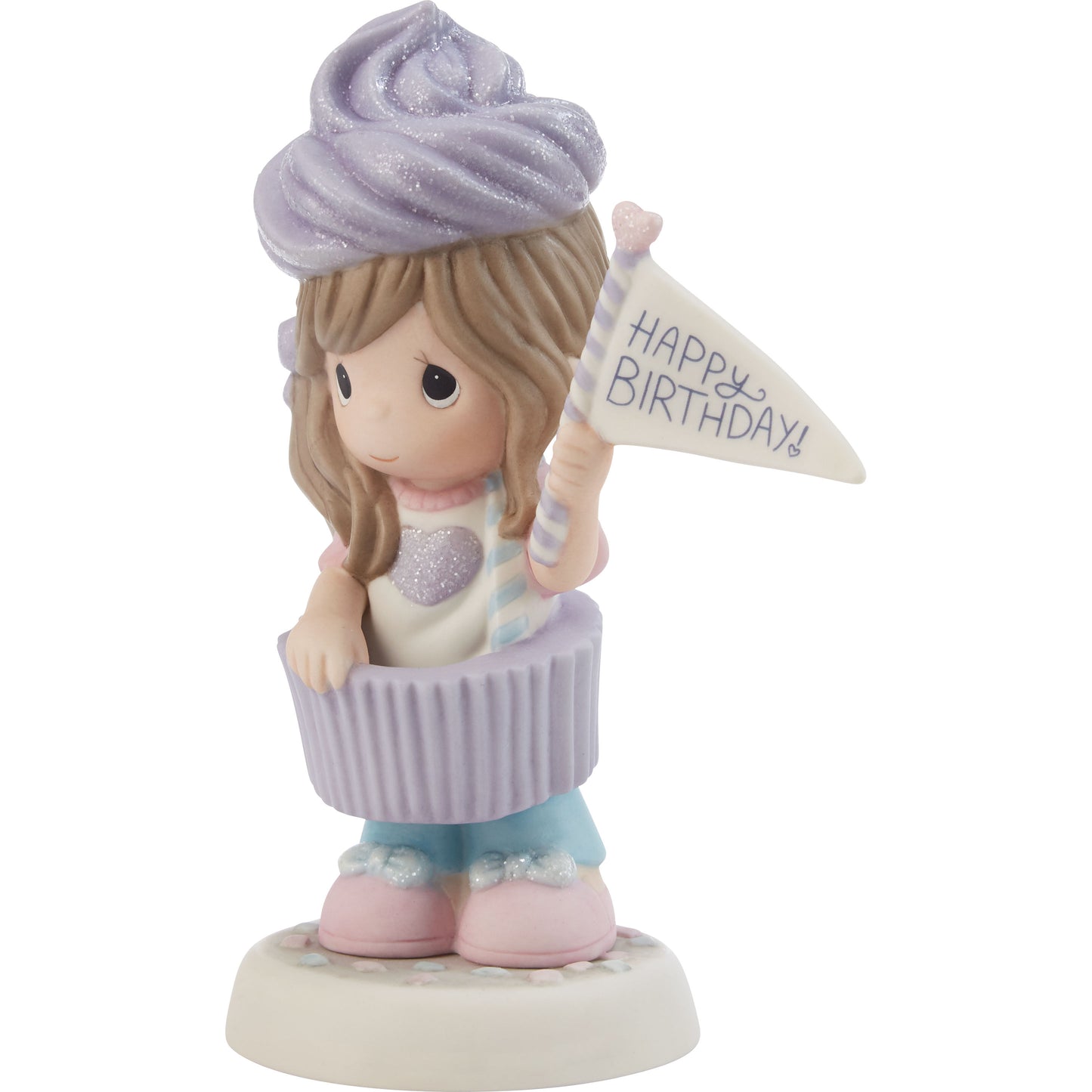 You're The Icing On My Cupcake Brunette Figurine