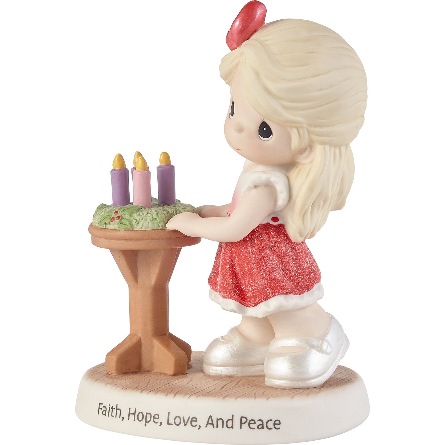 Wishing You Faith, Hope, Love, And Peace Figurine