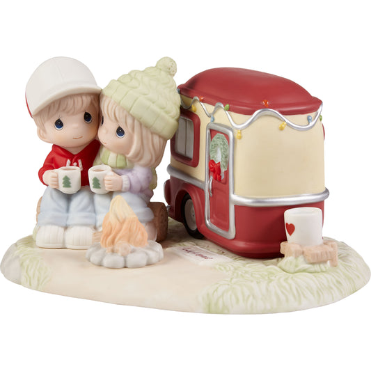 Wishing You A Merry Camper Christmas Limited Edition Figurine