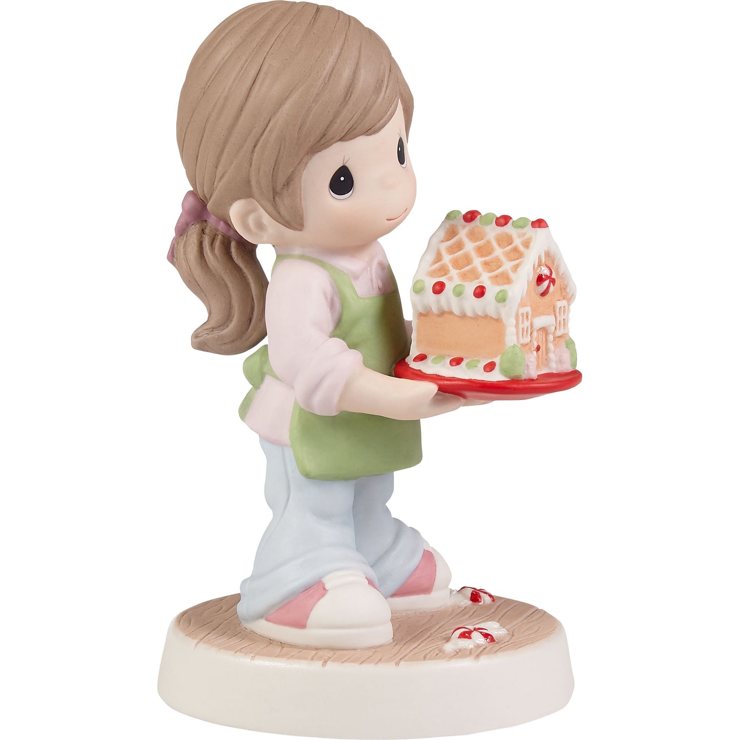 Sugar And Spice Make Christmas So Nice Brunette Figurine
