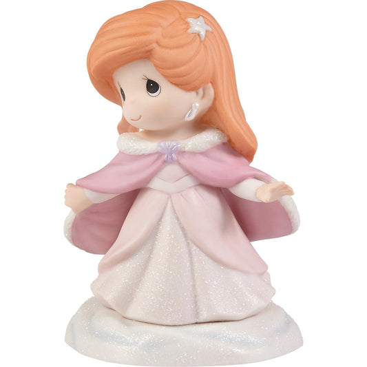 Bundled Up And Ready For Adventure Disney Ariel Figurine