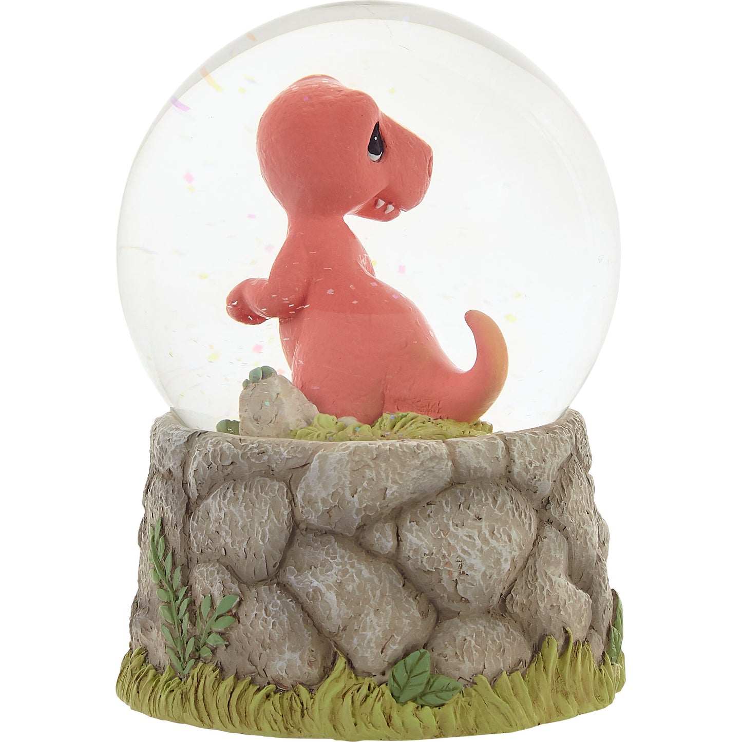 Let The World Hear You Dino-Roar Musical Snow Globe