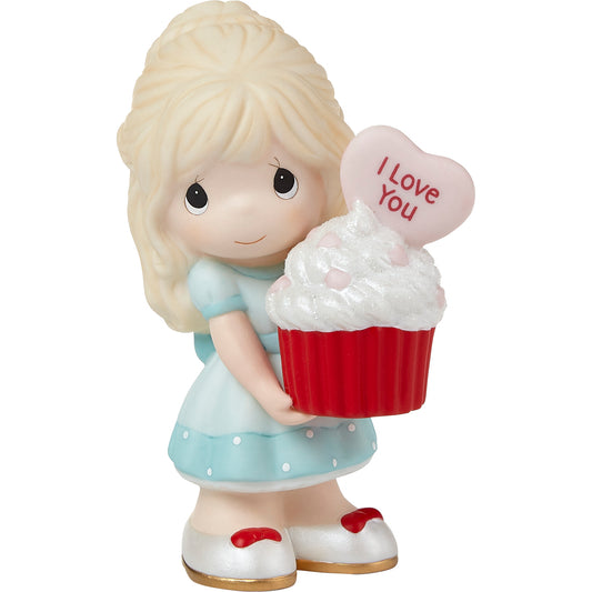 You Bake Me Happy Blonde Girl Figurine