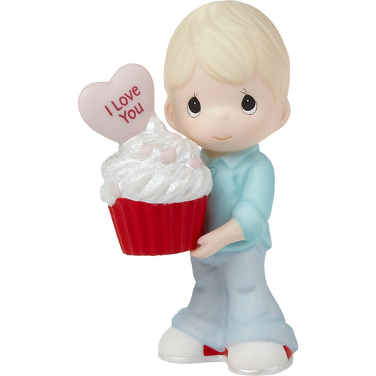 You Bake Me Happy Blond Boy Figurine