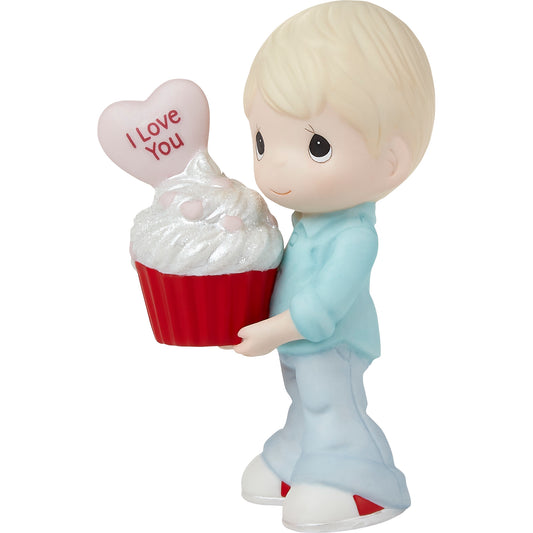 You Bake Me Happy Blond Boy Figurine