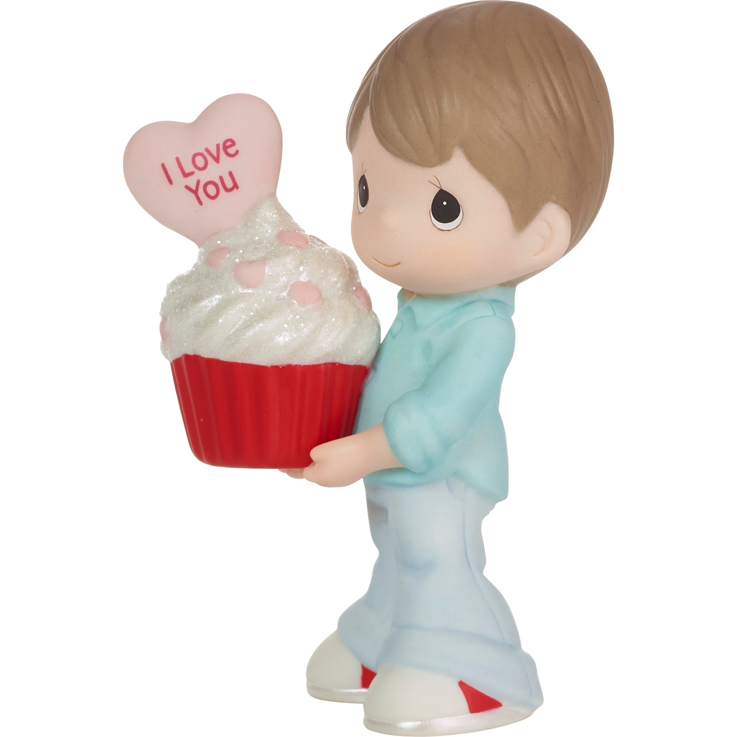 You Bake Me Happy Brunette Boy Figurine