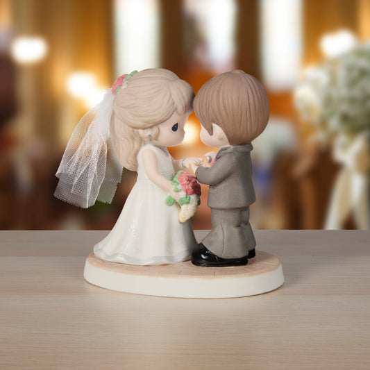 With This Ring, I Thee Wed Figurine Brunette