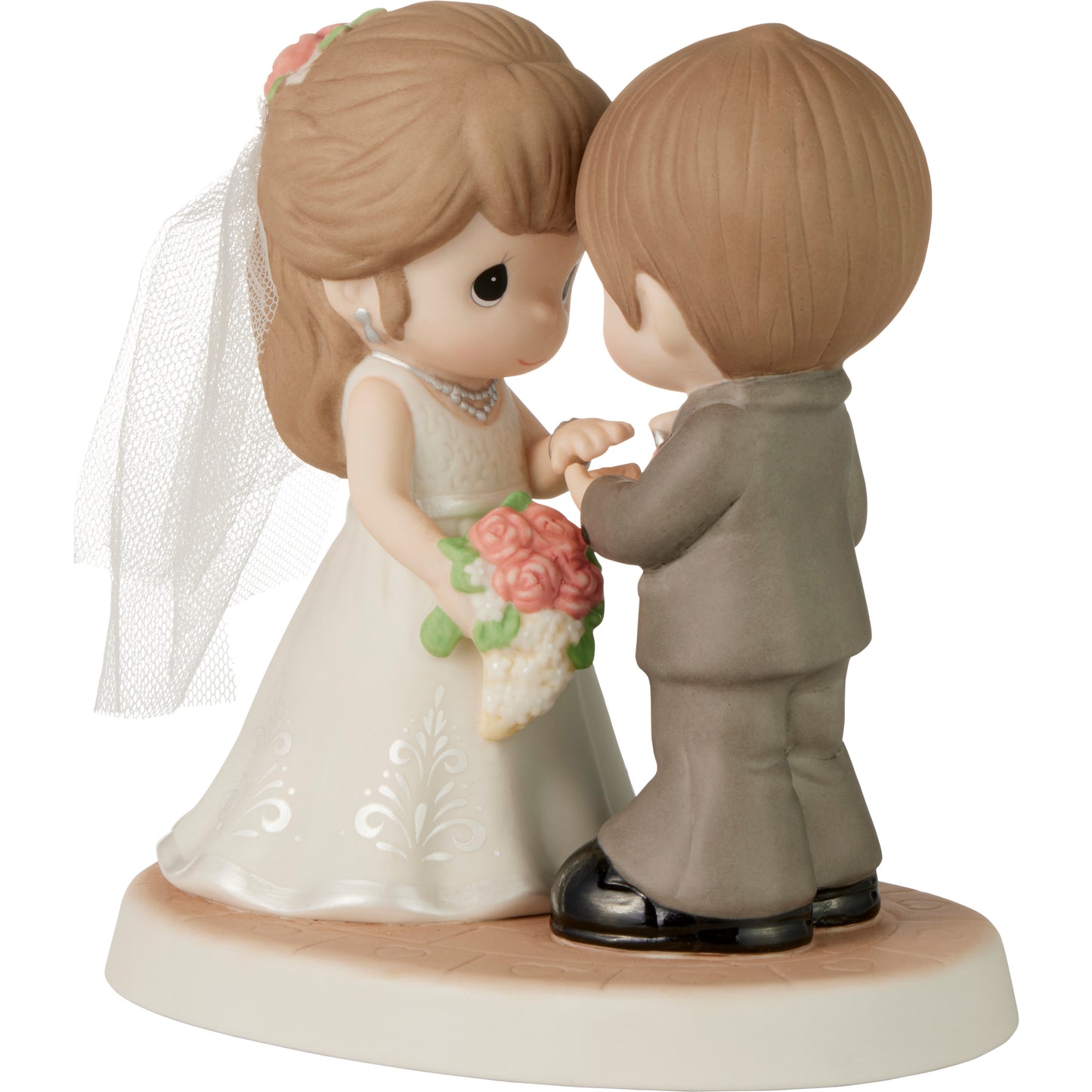 With This Ring, I Thee Wed Figurine Brunette