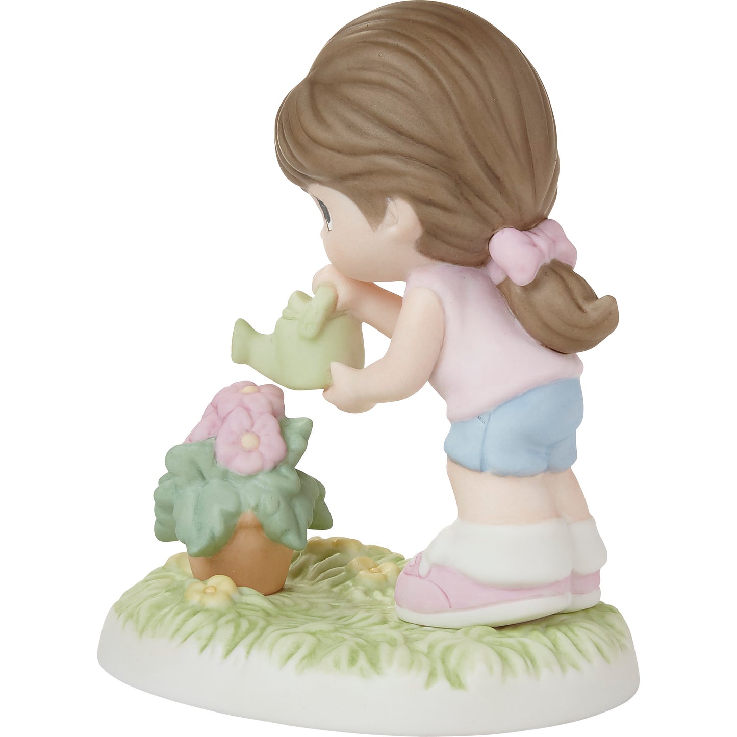 All Things Grow With Love Brunette Figurine