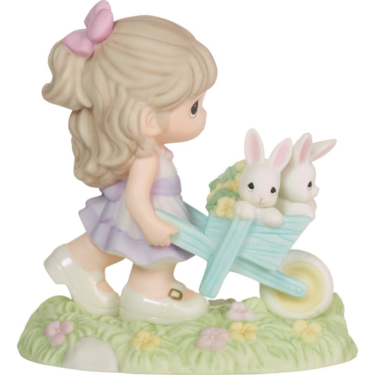 Wishing You Bunny Kisses And Springtime Wishes Figurine