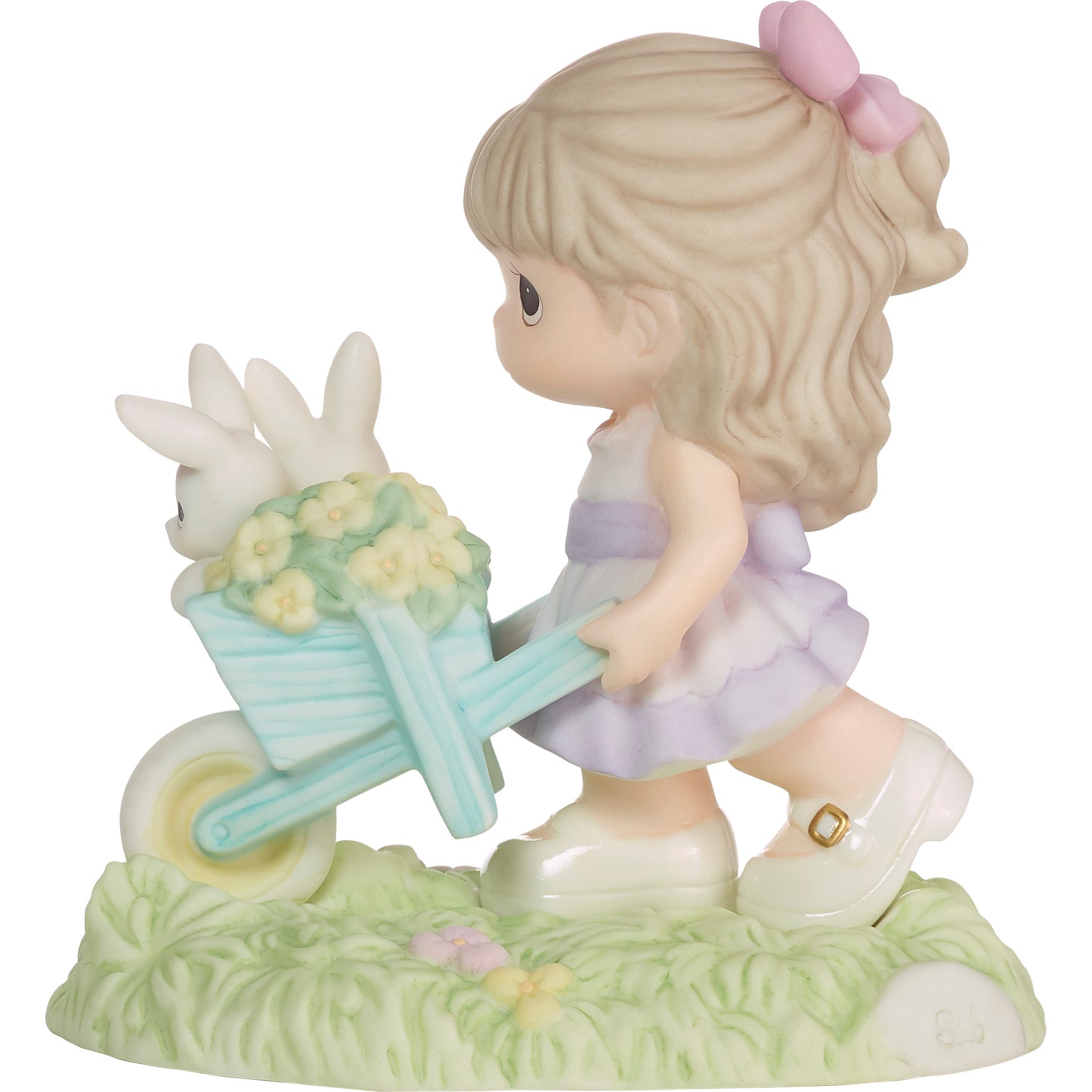 Wishing You Bunny Kisses And Springtime Wishes Figurine