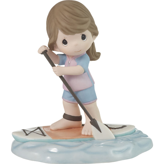 Perfectly Balanced Brunette Figurine