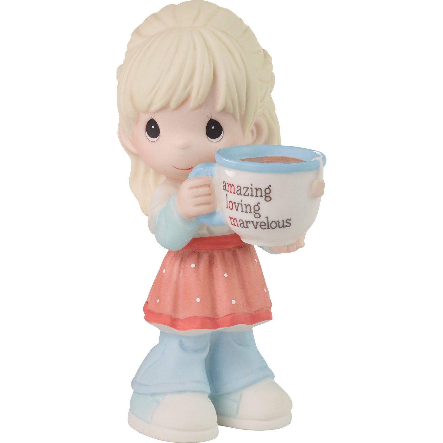 Mom, You're Amazing Blonde Girl Figurine