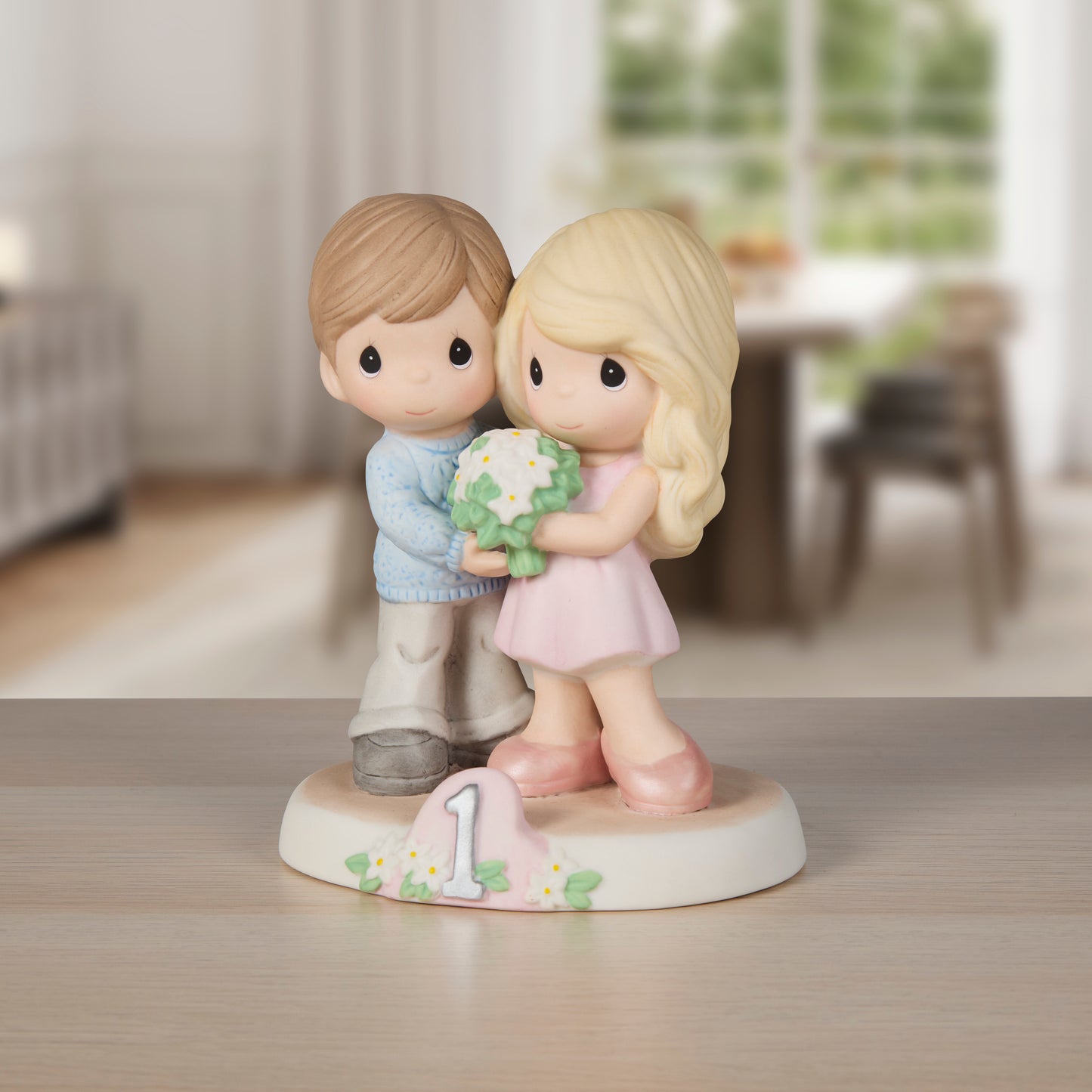 One Blossoming Year Together Figurine