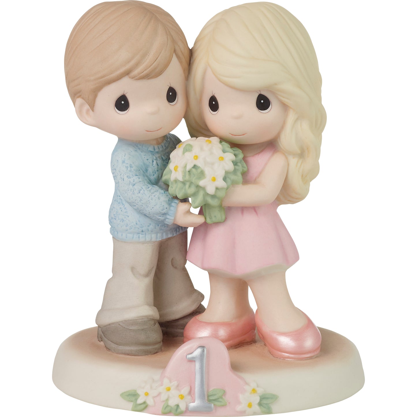 One Blossoming Year Together Figurine