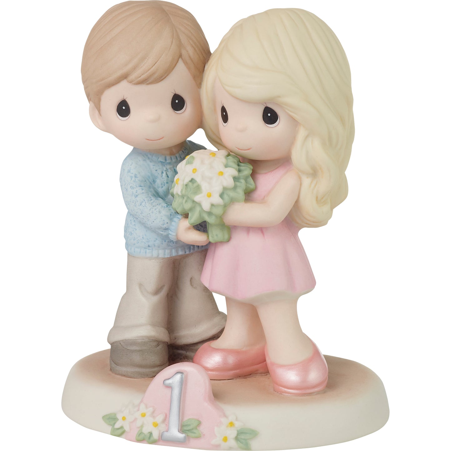 One Blossoming Year Together Figurine