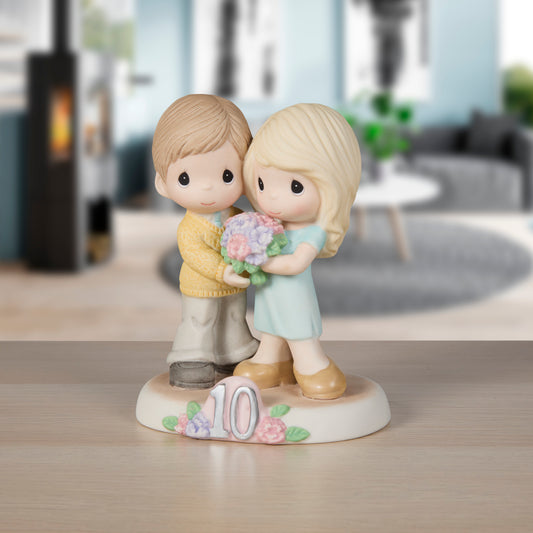 Ten Sweet Years Together Figurine