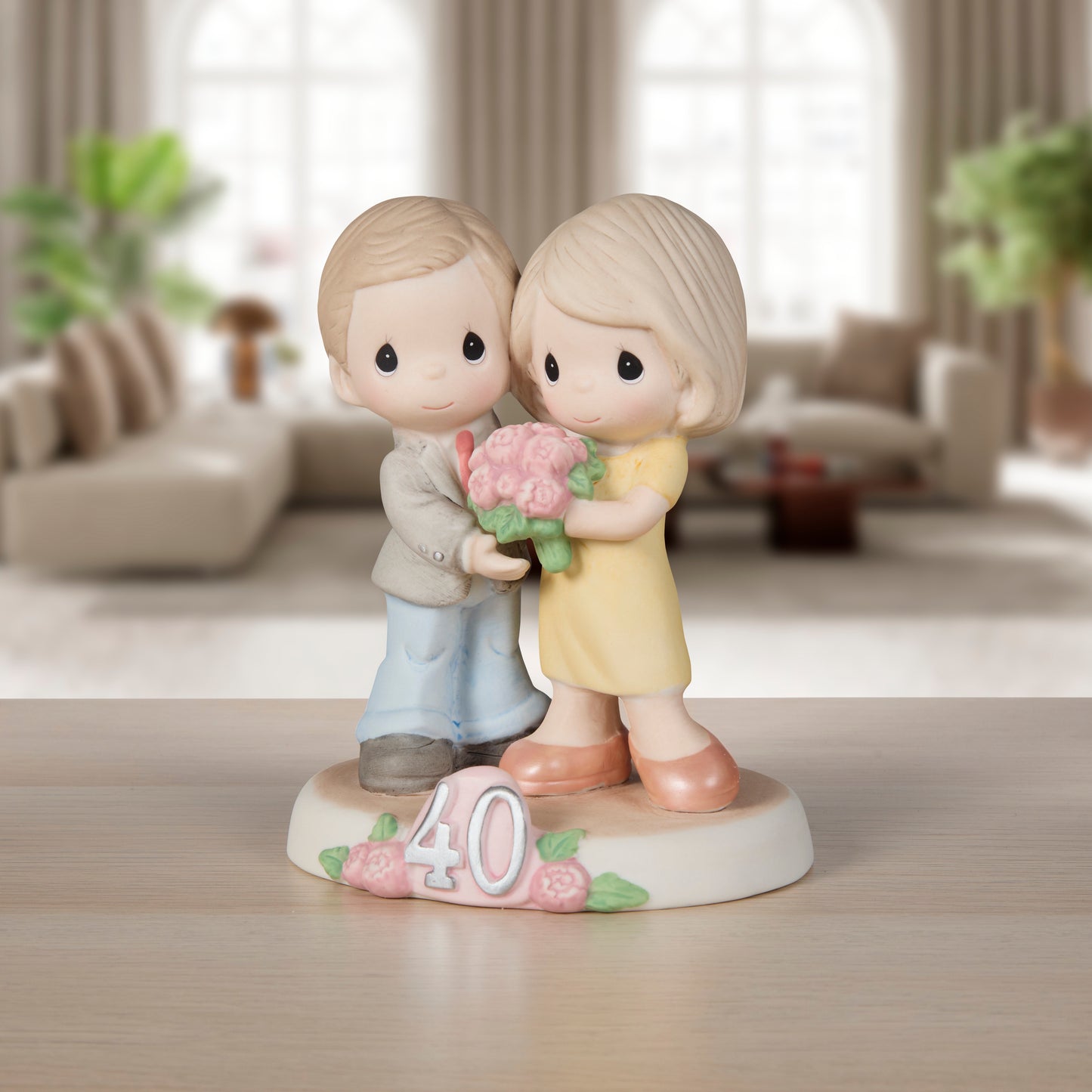 Forty Loving Years Together Figurine