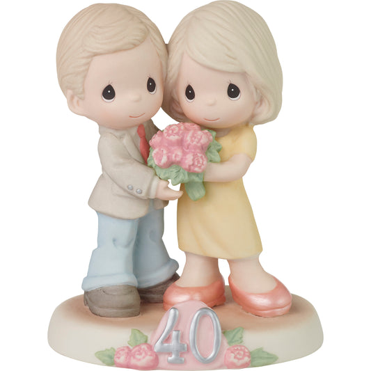 Forty Loving Years Together Figurine