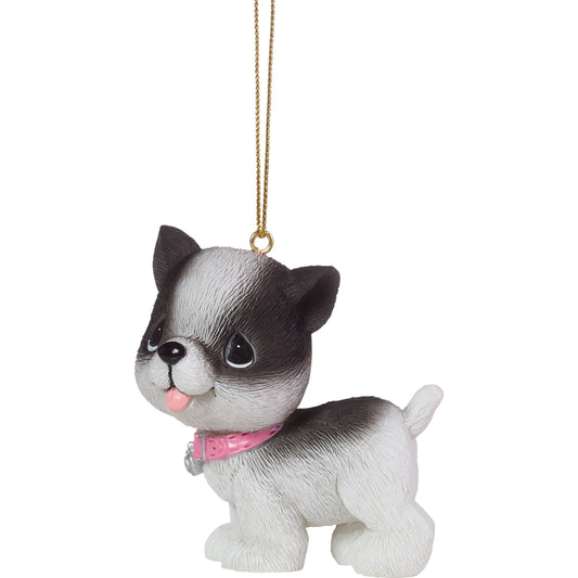 Raise The Woof French Bulldog Ornament