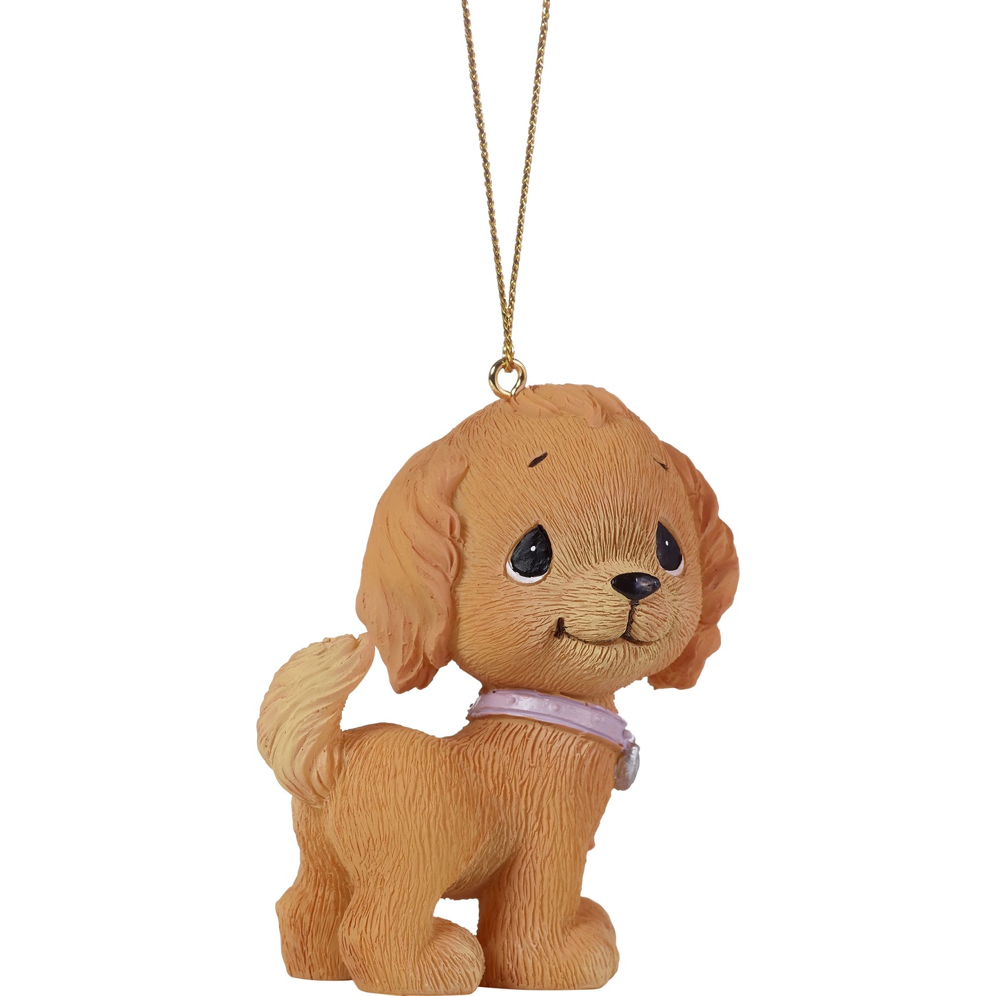 Dont Stop Retrievin Golden Retriever Ornament