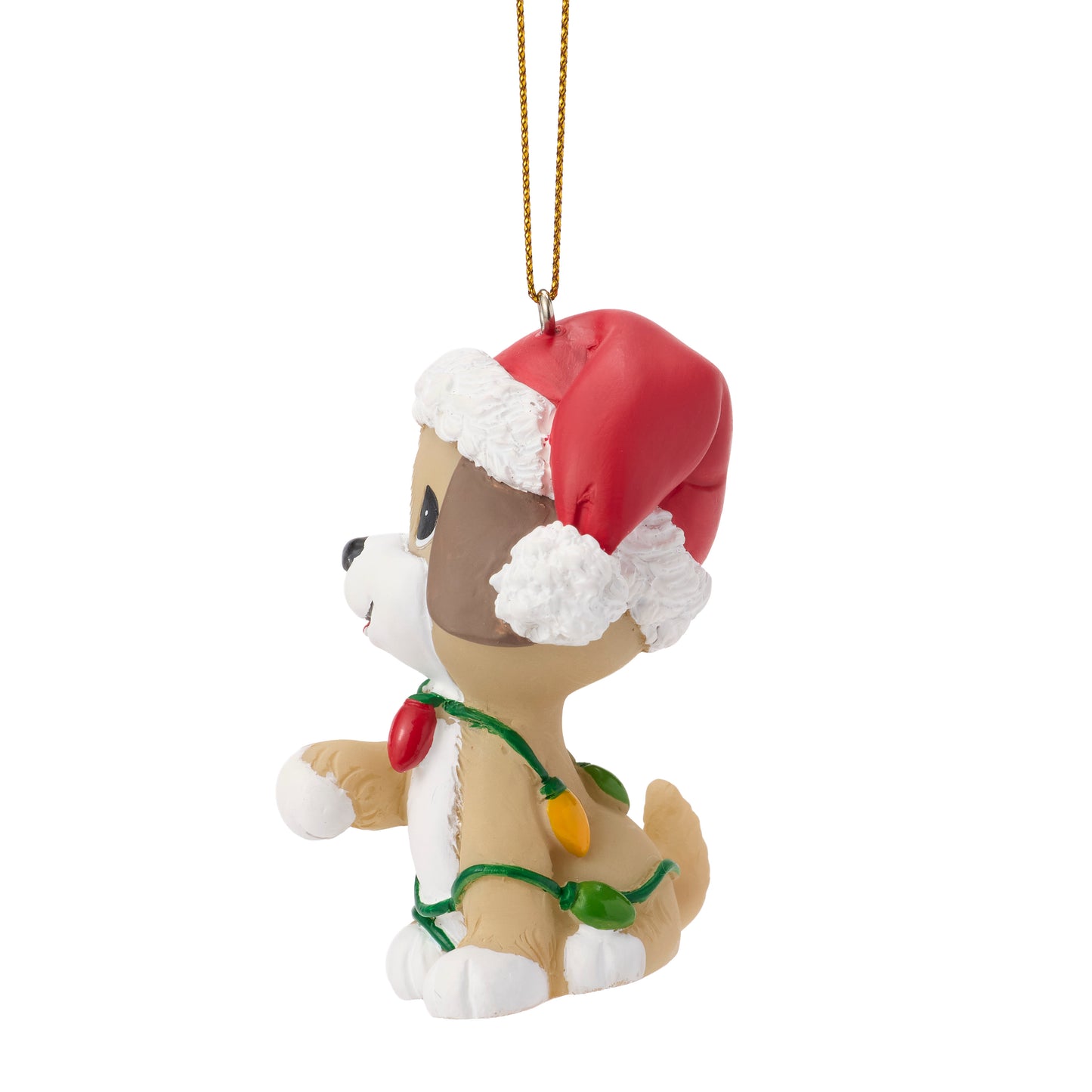 Tangled In Christmas Fun Dog Ornament