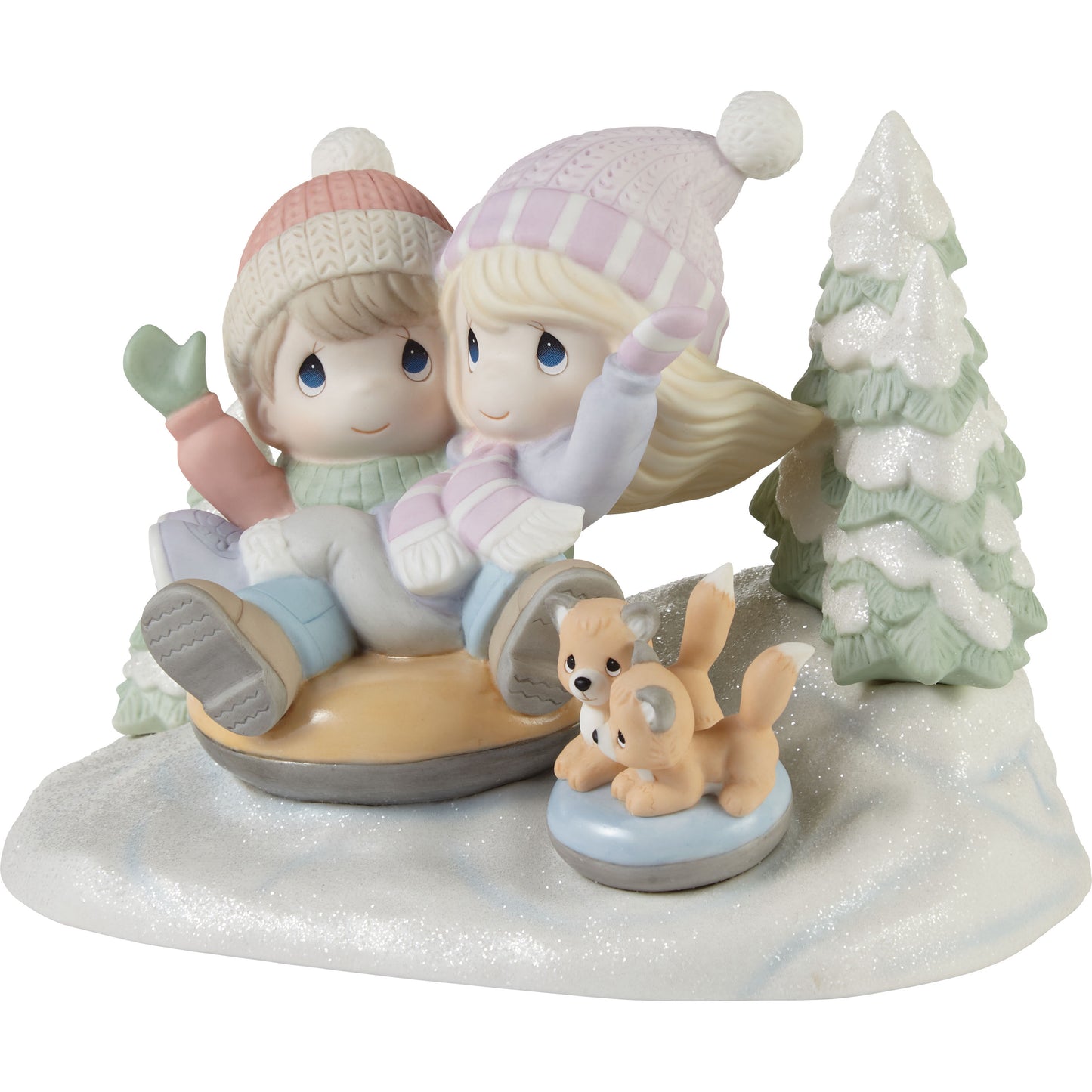 Away We Go In The Snow Limited Edition Figurine