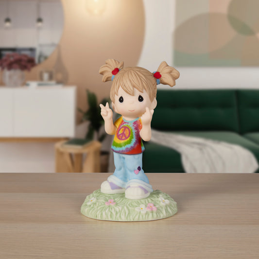 Peace And Love Figurine