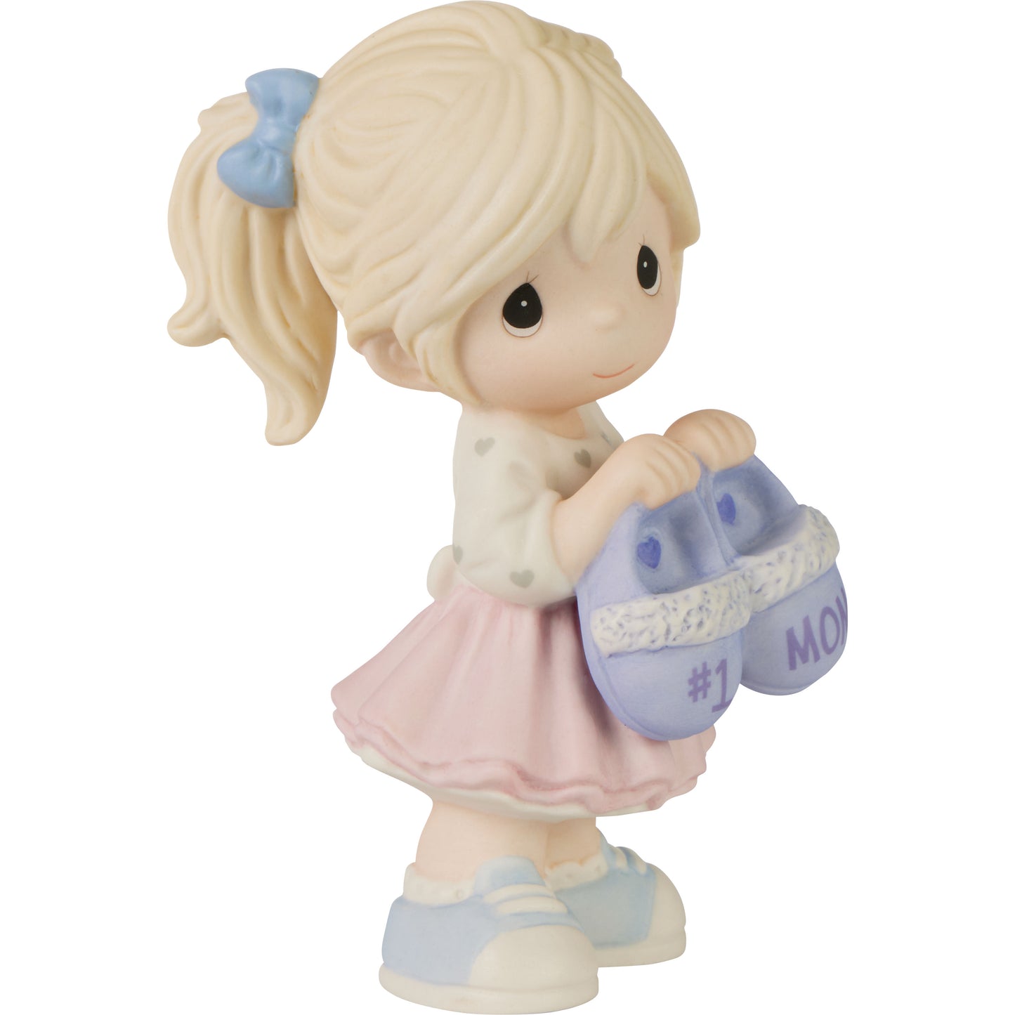 #1 Mom Girl Figurine