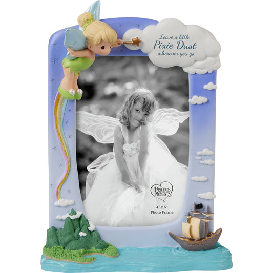 Leave A Little Pixie Dust Wherever You Go Disney Tinker Bell Photo Frame