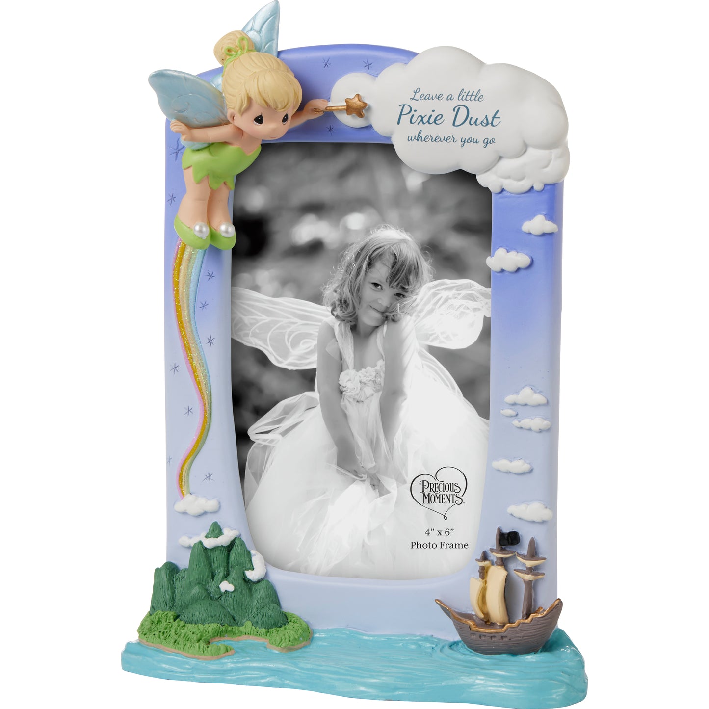 Leave A Little Pixie Dust Wherever You Go Disney Tinker Bell Photo Frame