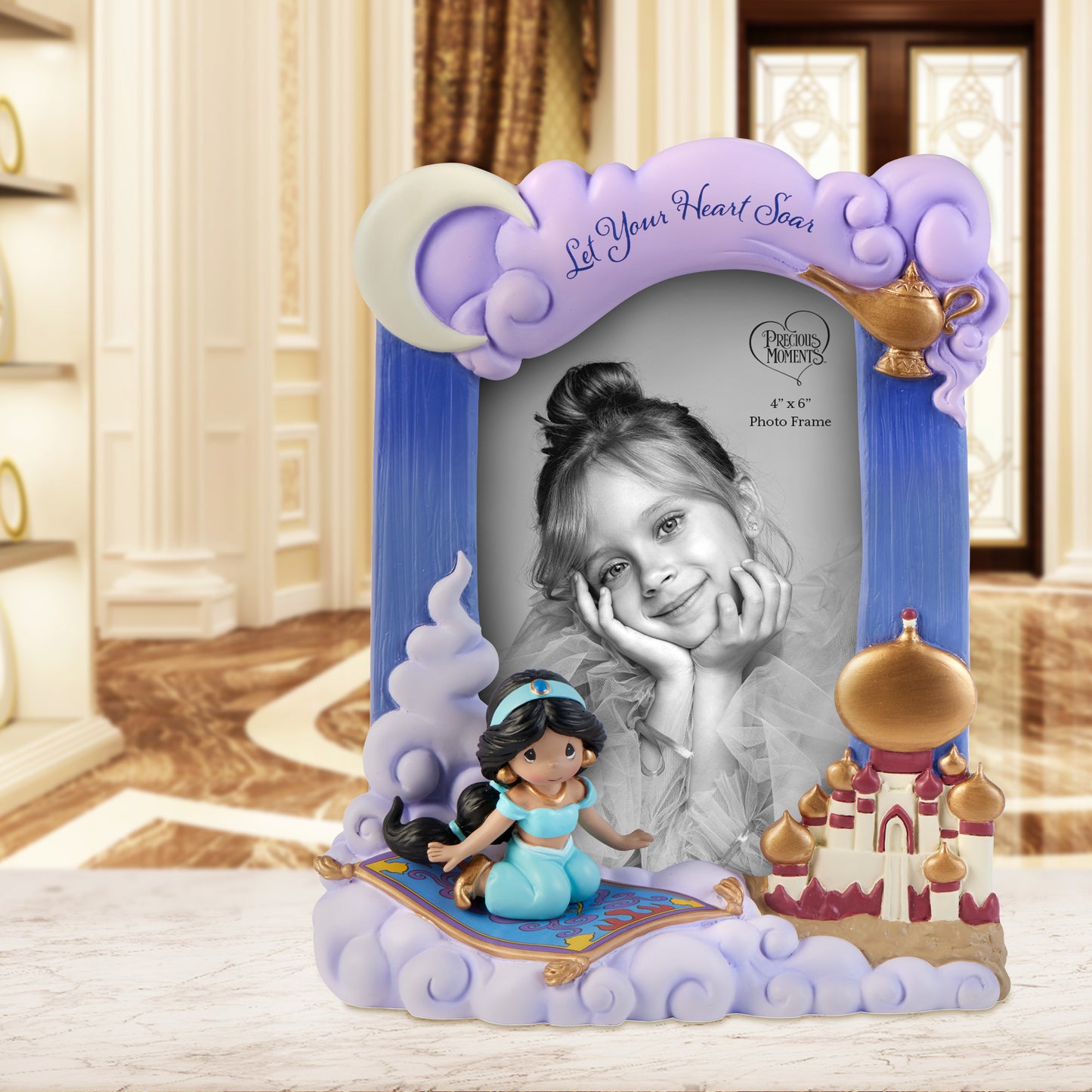 Let Your Heart Soar Disney Jasmine Photo Frame