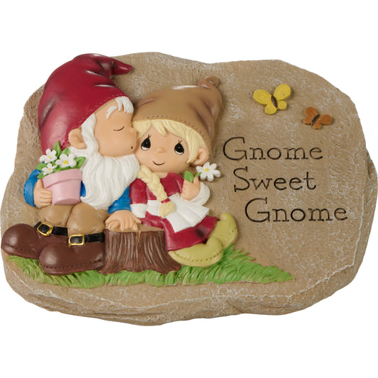 Gnome Sweet Gnome Garden Stone