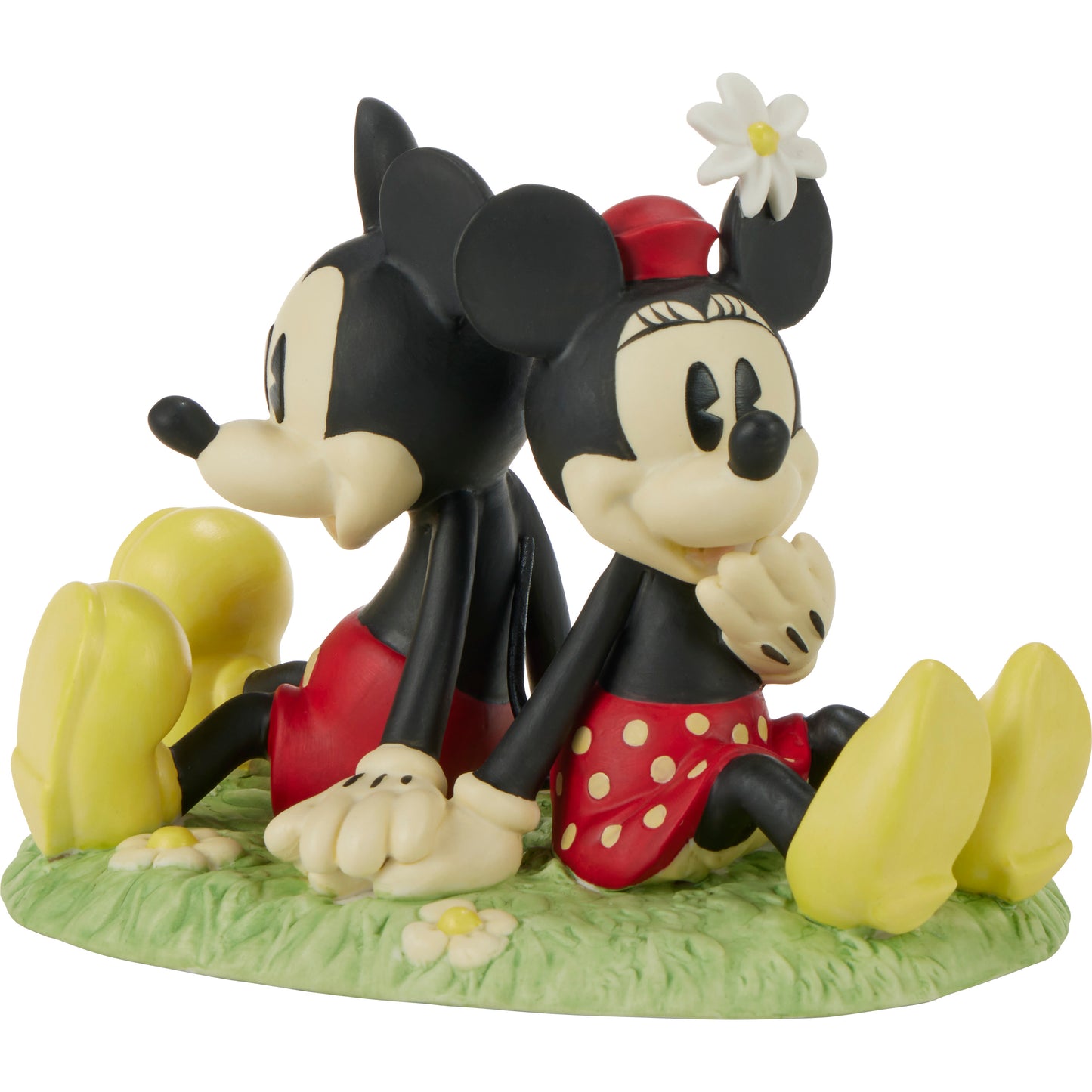 You're My Happy Place Disney Mickey Mouse and Minnie Mouse Figurine