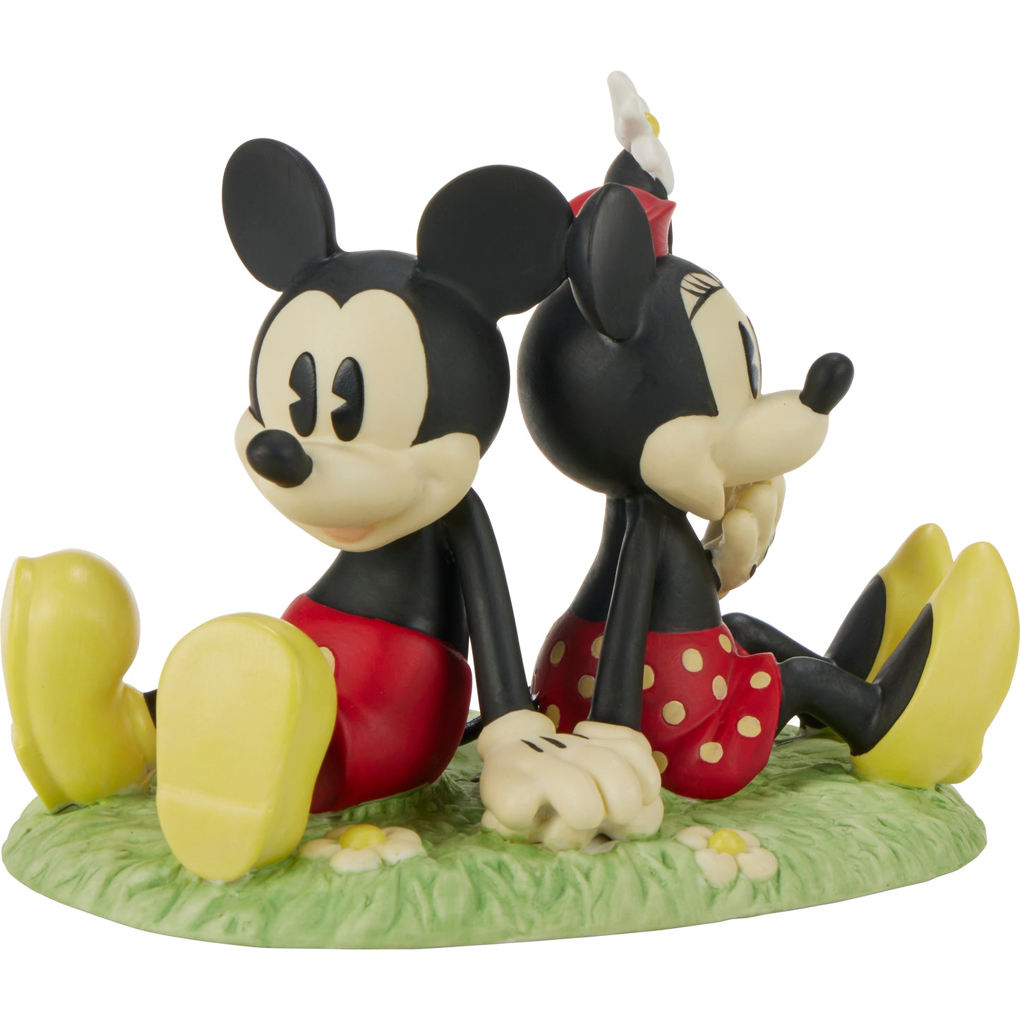 You're My Happy Place Disney Mickey Mouse and Minnie Mouse Figurine