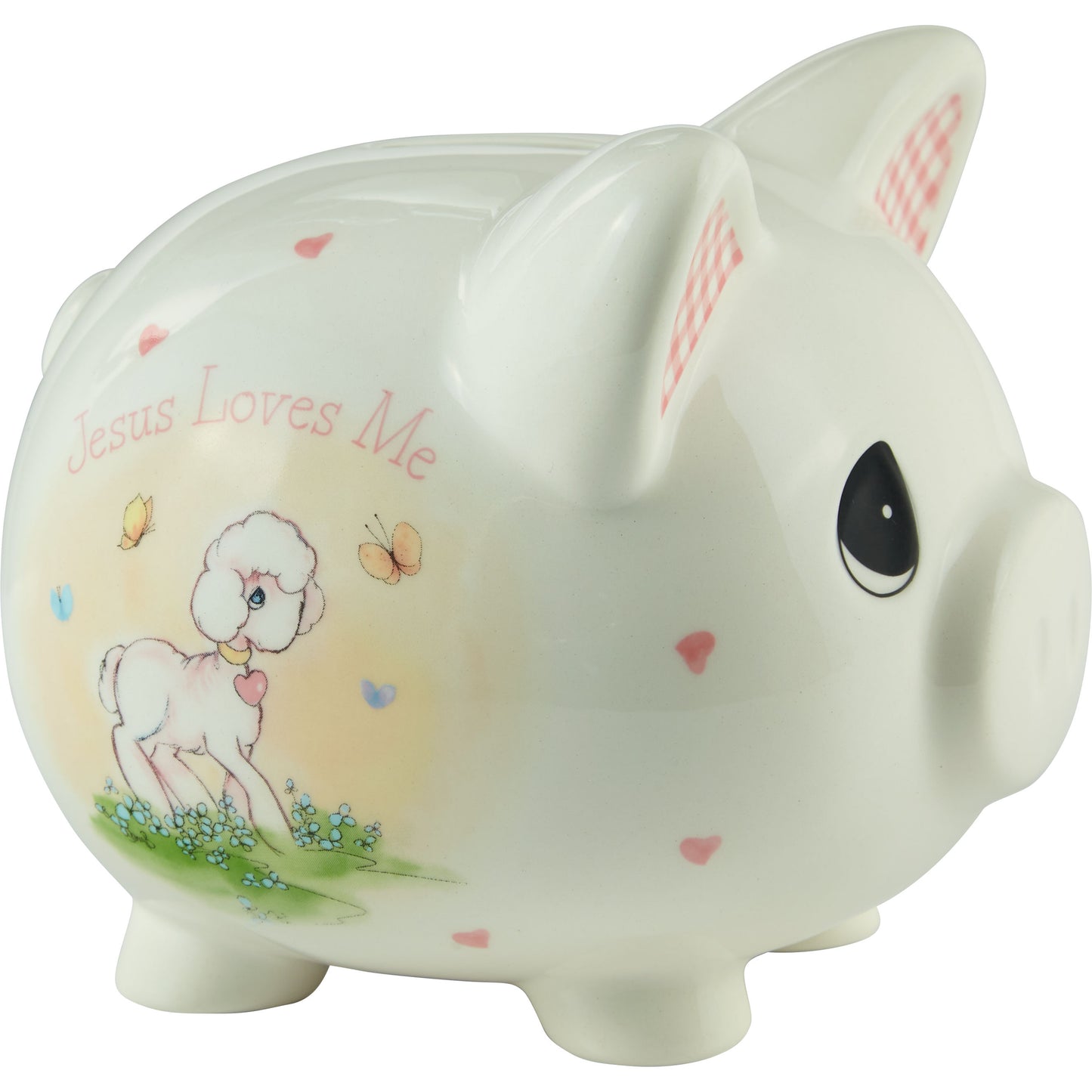 Jesus Loves Me Pink Bank