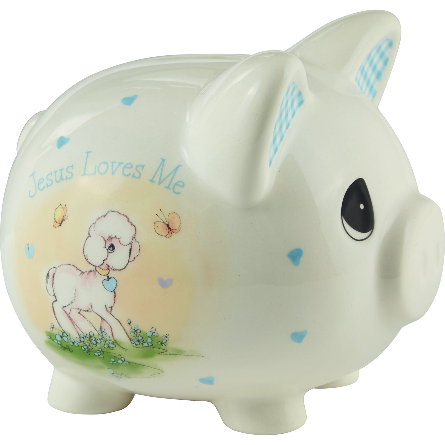 Jesus Loves Me Blue Bank