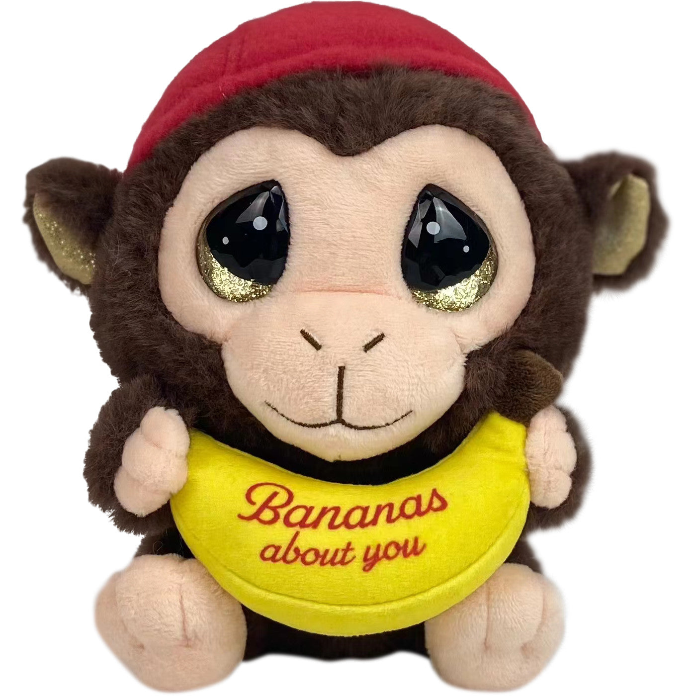 Bananas Monkey Valentines Day Cutie Pet-tudies Stuffed Animal