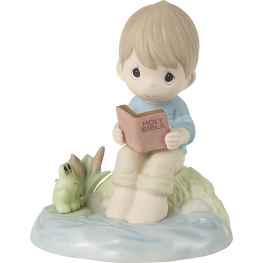He Leads Me Beside Still Waters Figurine